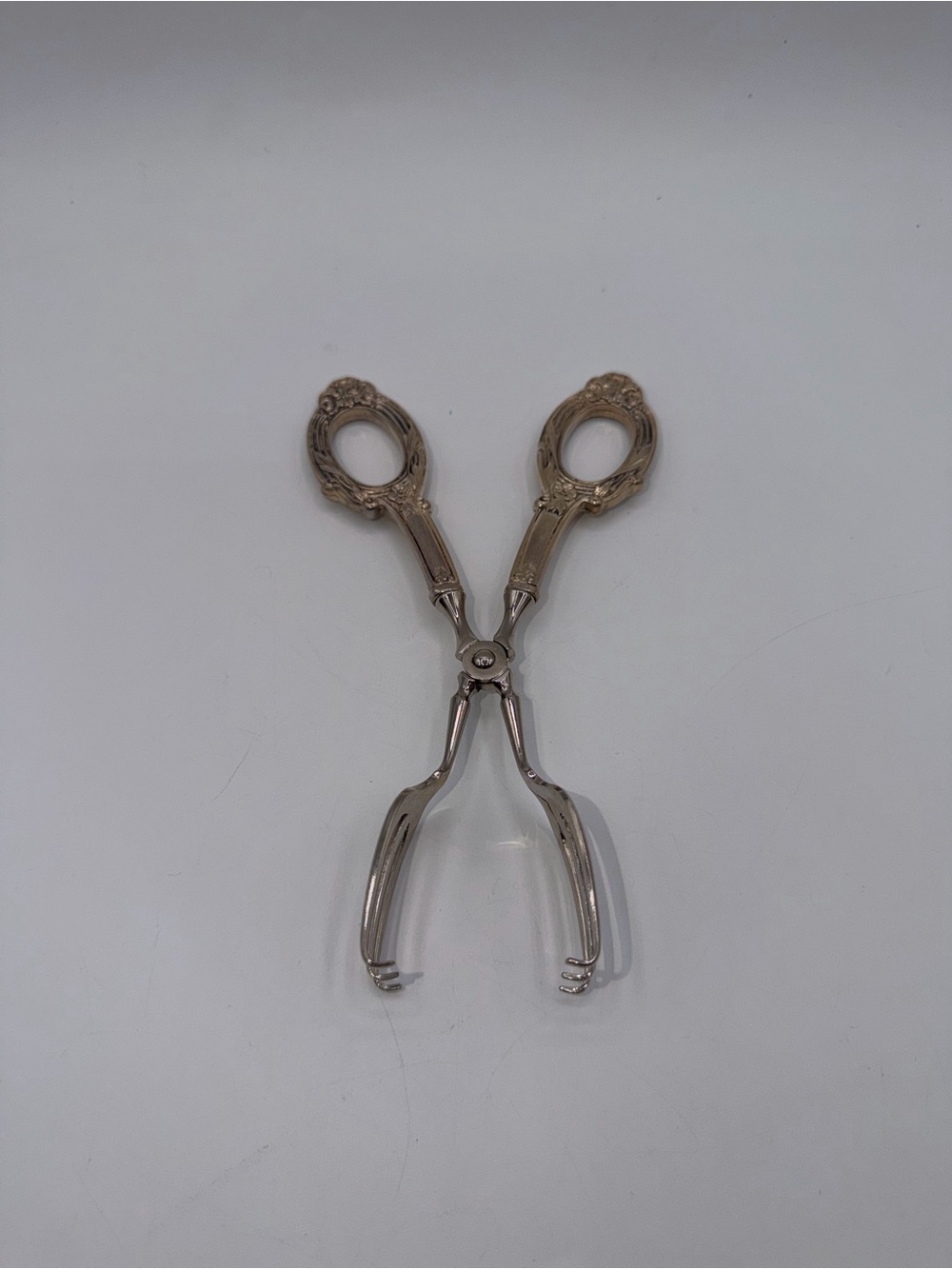 Vintage Sterling Silver Toast/Asparagus Tongs